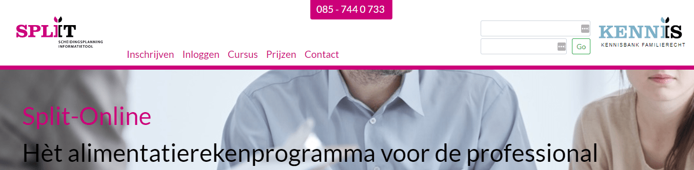 Alimentatie berekenen Split-Online